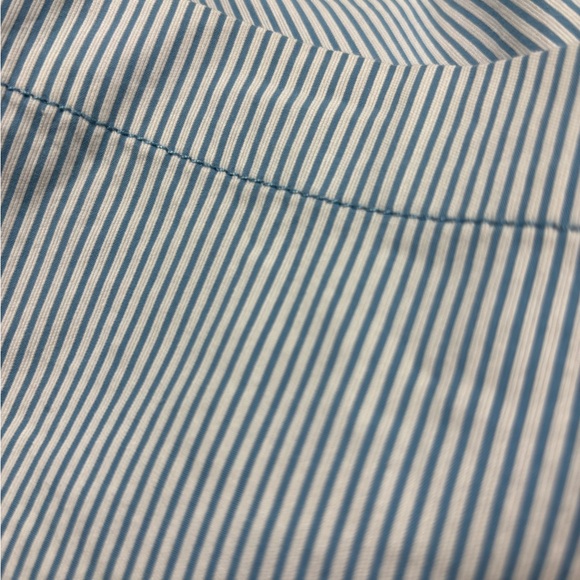 LOFT Sky Blue Pinstripe Women's Bermudas - Picture 4 of 4